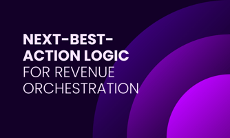 revenue action orchestration and next-best logic