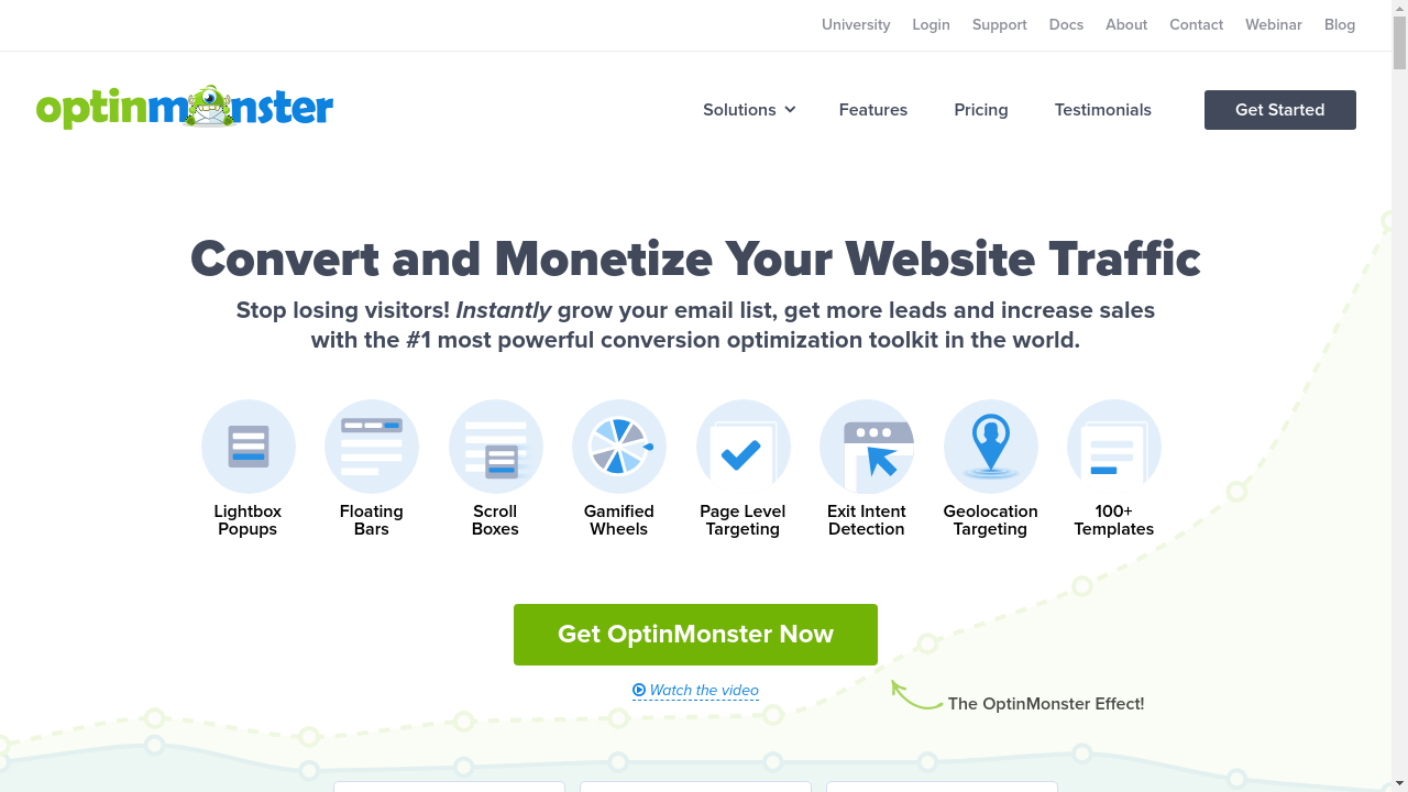 Optinmonster website