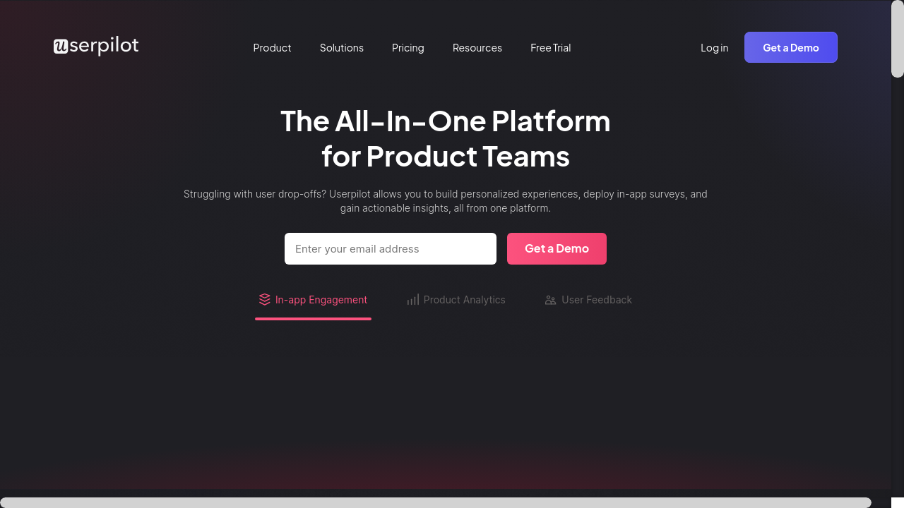 Userpilot website